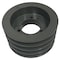 B&B Manufacturing Bushing 4 Groove V-Belt Pulley 10.4 inch OD 4C100E - alternate 2